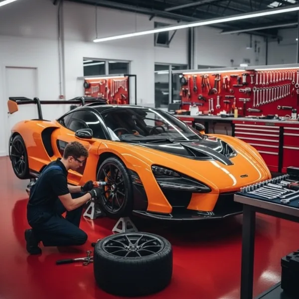 Tyres Shop workshop